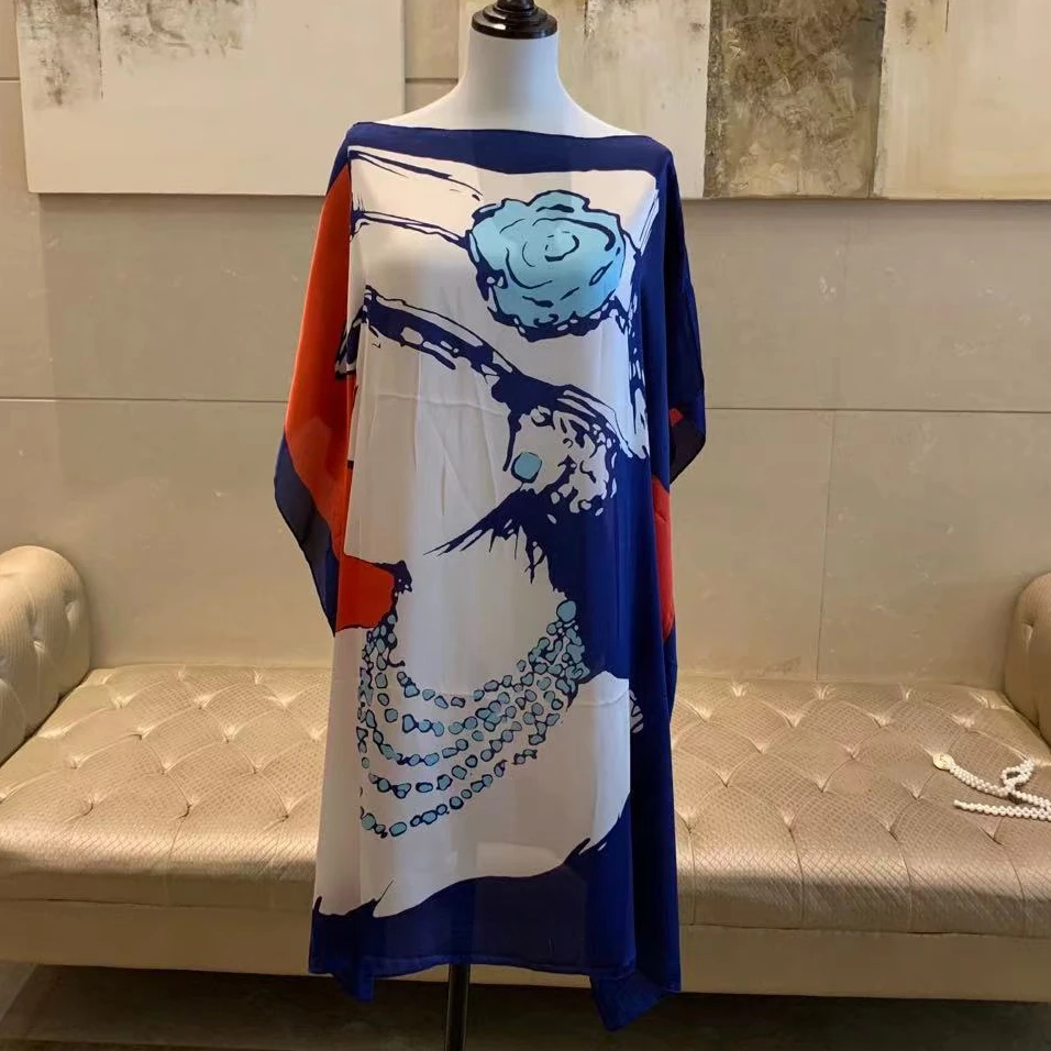 24 часа Быстрая доставка женское Повседневное платье плюс размер шелковое платье