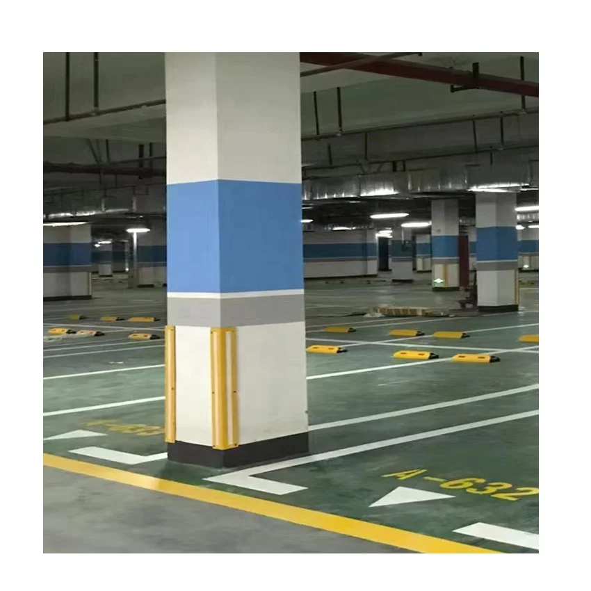 Car wall safety parking corner protectors column  protector for car warehouse reflective protected garage