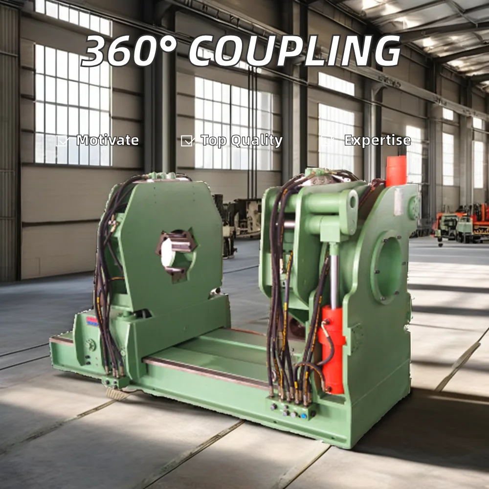 New 360 Degree Rotation Coupling Bucking Unit Hydraulic Torque Control Casing Tubing Makeup Breakout Machine Casting Processing