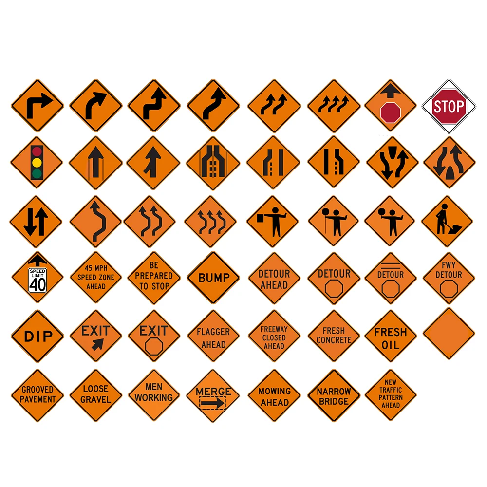 G Traffic Road Sign Roll Up Sign Stands Safety Sign