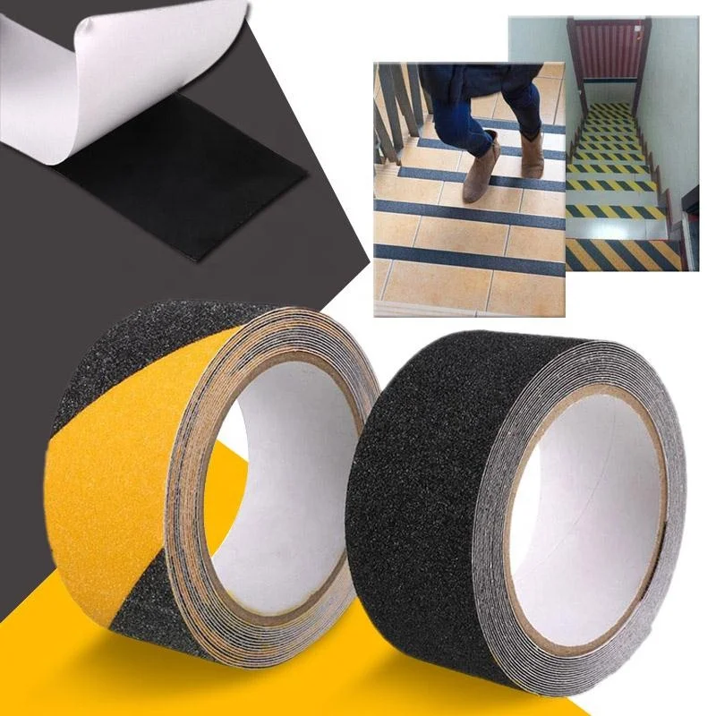 Anti Slip Stair Grip Treads Non-slip Tape Pool Ladder Mat Non Skid Tape steps Boats Garage Wooden Waterproof PET Acrylic Colors