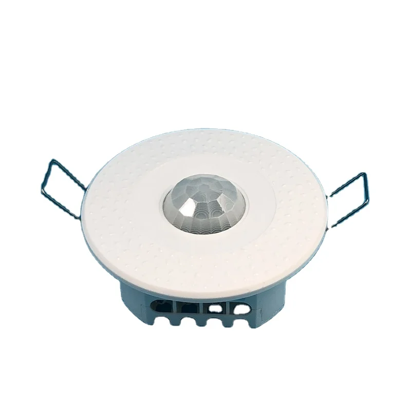 Встроенный размер отверстия 80 мм белый звук и контролируемый светом энергосберегающий переключатель управления реле выход