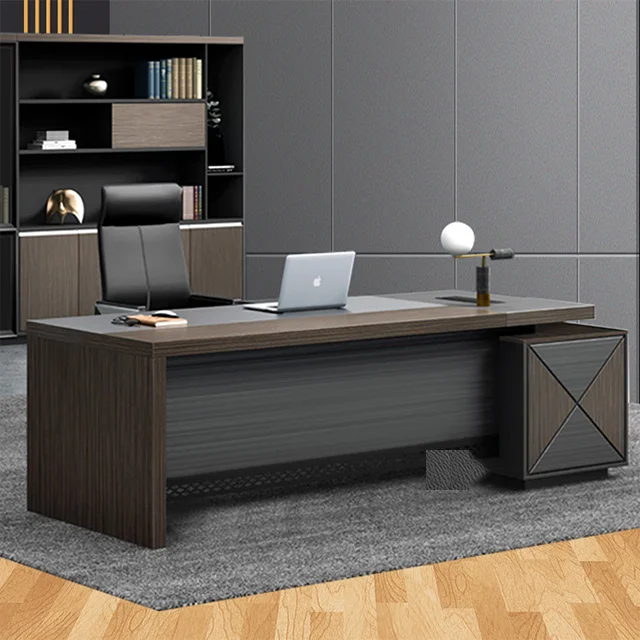 Новинка 2020, директорский стол, директорский офисный стол, 50 мм, L-образный стол, МДФ, стол руководителя, мебель, офисный стол, дизайн