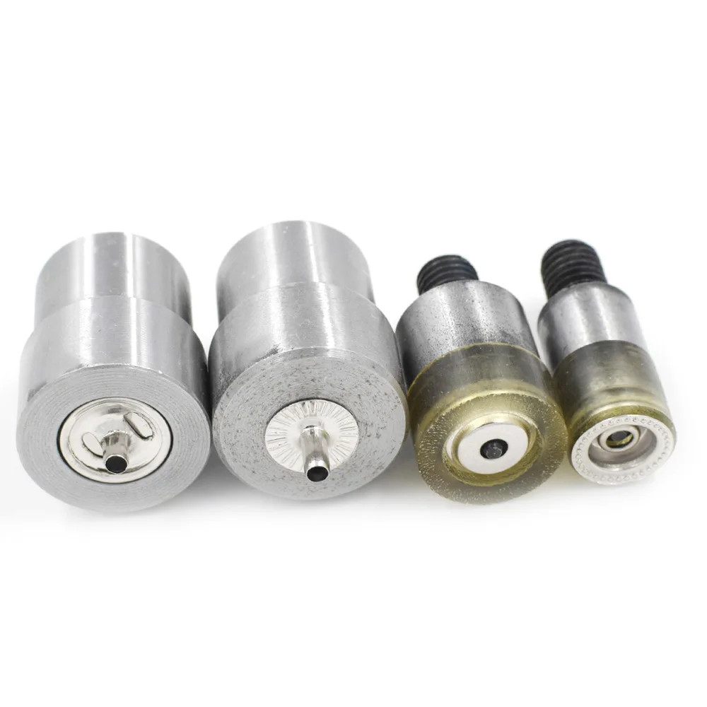 15/12.5/10 mm Pressure Snap Button Molds Sewing Repair Dies Metal Leather Rivets Installation Tools  Metal Eyelets Buckle