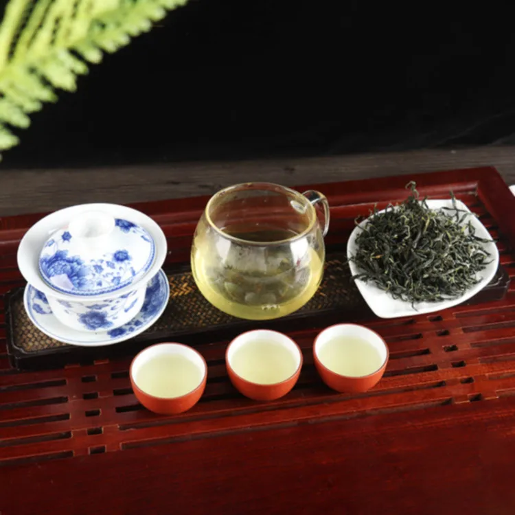 High Quality Spring Rain Secondary Mao Feng New Life Green Tea Leaf Green Tea