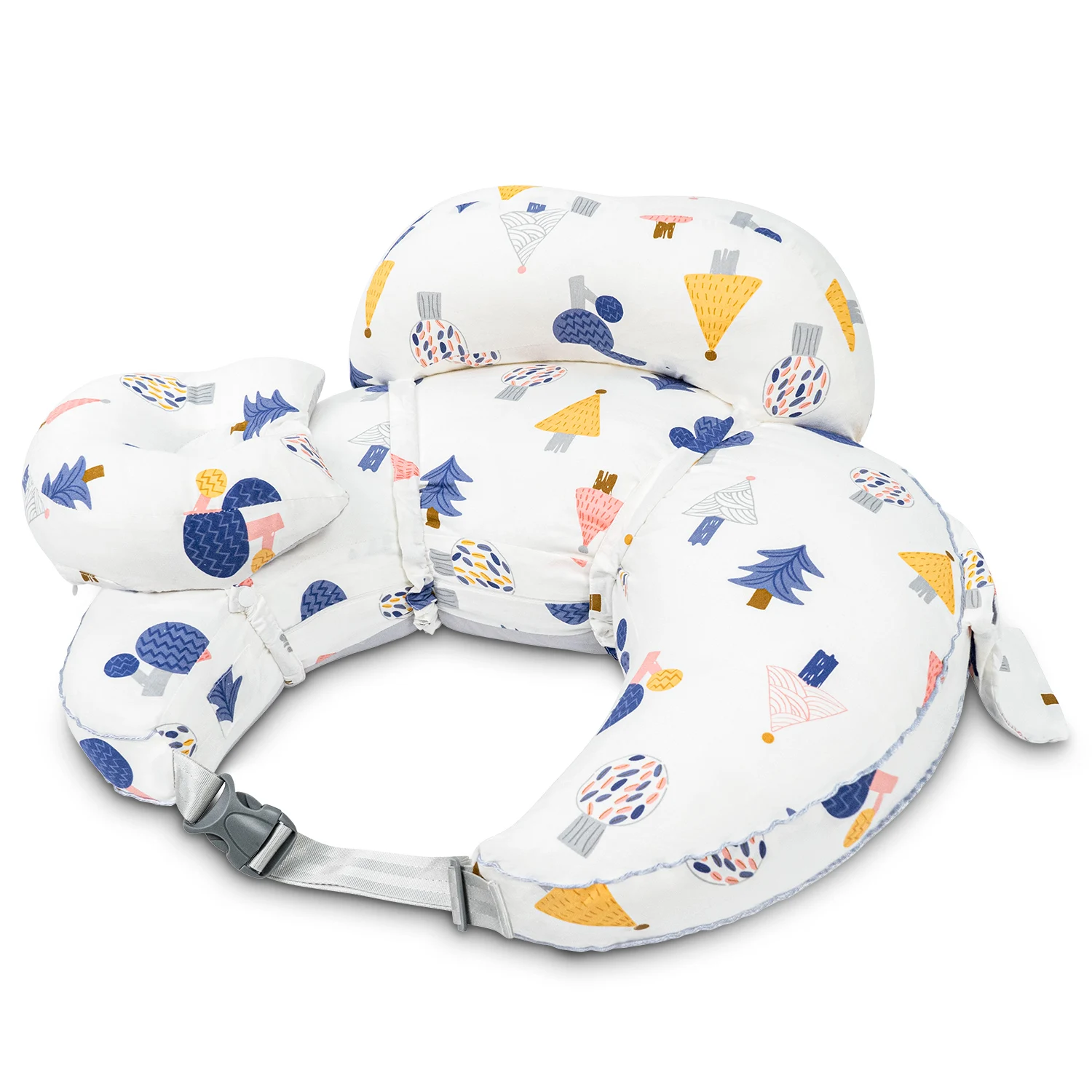 U Shape Breastfeeding Pillow Pro Model With Cute Pattern Baby Nursing Pillow For Mom Baby Feeding Pillow