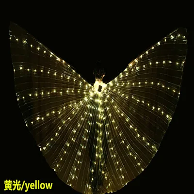 Party supplies Fairy Led Light Butterfly Dance Wings  Bar Costume Cape Props Colourful LED Butterfly Wings