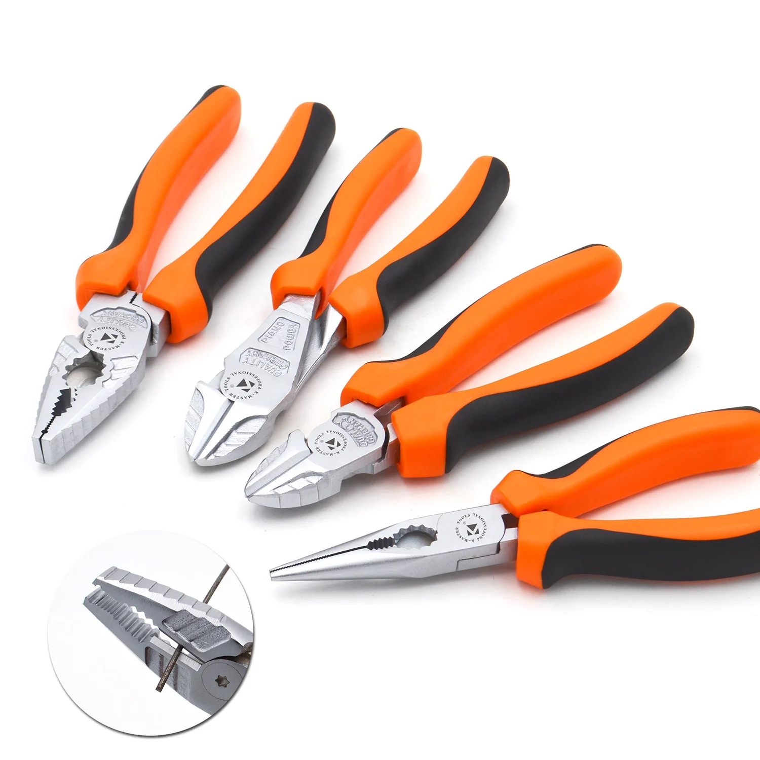  Комбинированные плоскогубцы K-Master 8 дюймов ручка из термоэластопласта