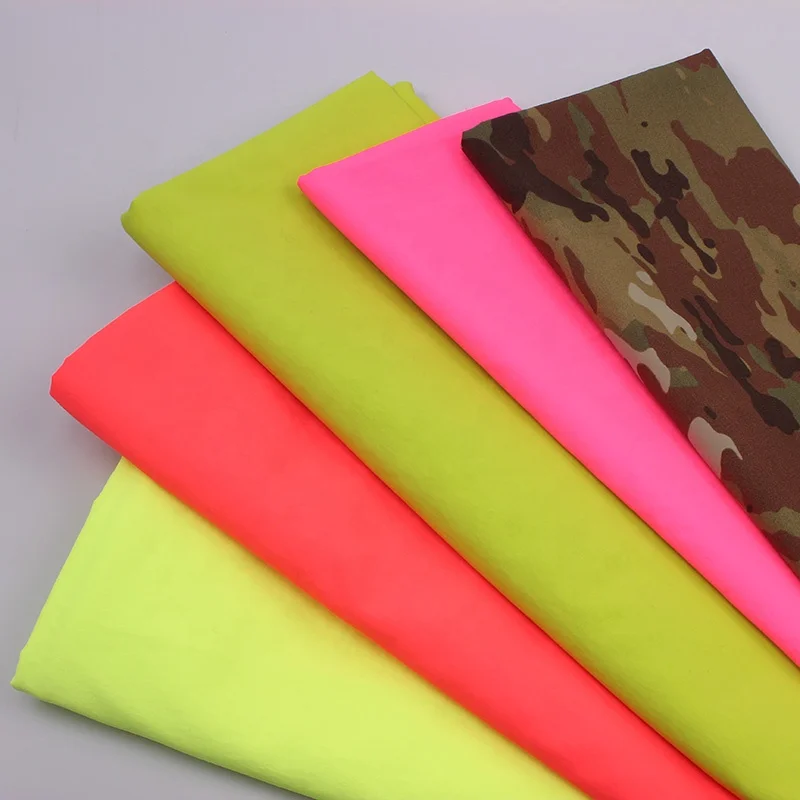 
High quality full dull 228t nylon taslan fabric bonded with tpu transparent membrane for motorcycle jacket 