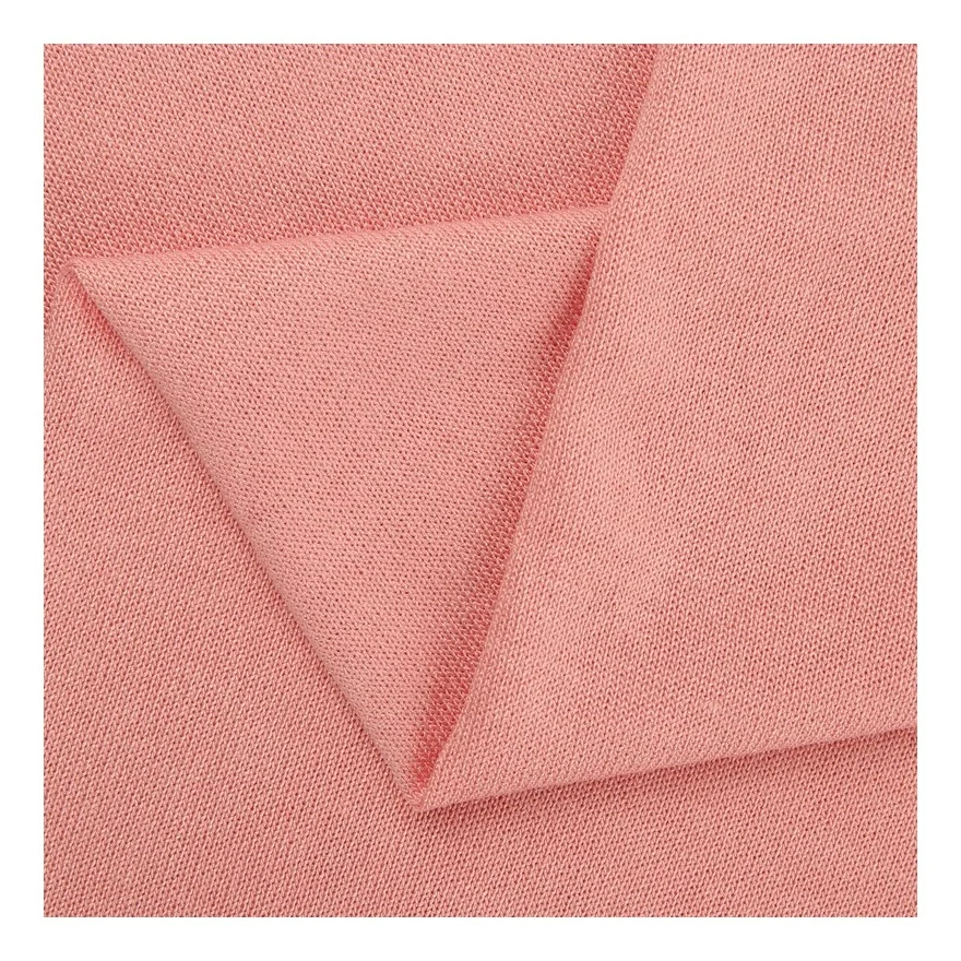 Factory One Stop Free Sample 89 Rayon 11 Chinlon 200gsm Knitted Plain Fabric For T-shirt Underwear shirt