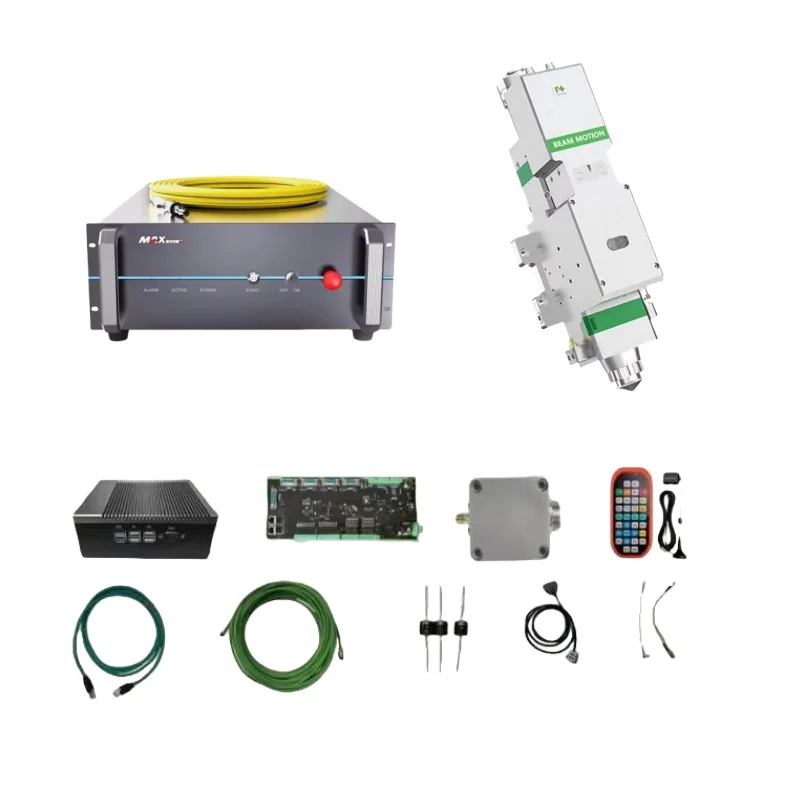 MAX 3000w Fiber Laser Source Control System and Laser Cutting Head Generator Laser Equipment Parts