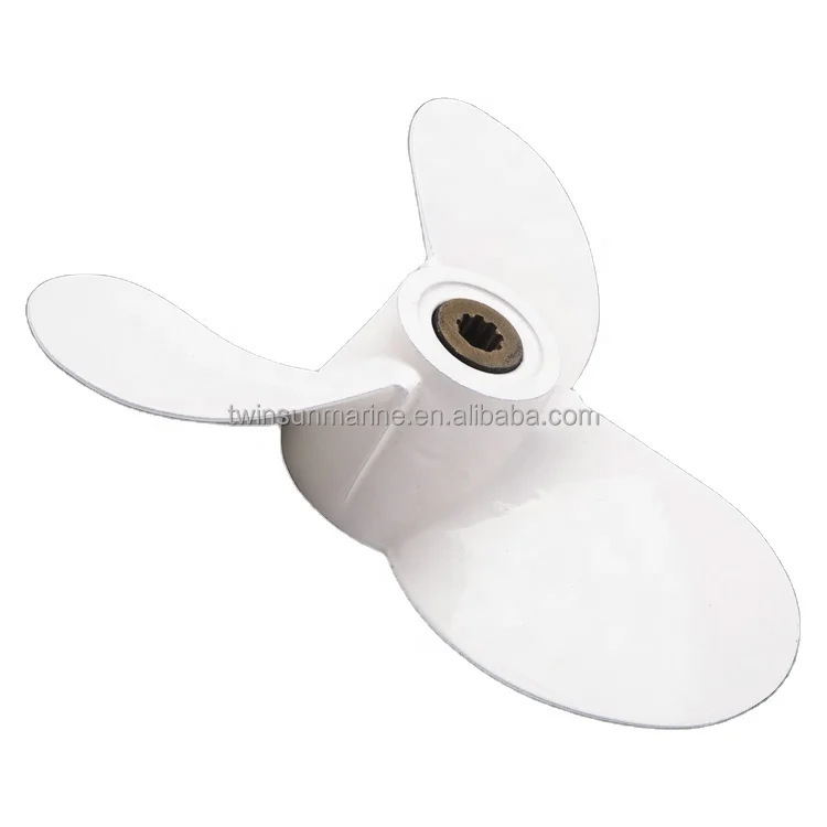 Aluminium Alloy 3 Blades Yacht Propeller for Outboard Motor Underwater Marine Ship Propellor motores fuereborda accessory