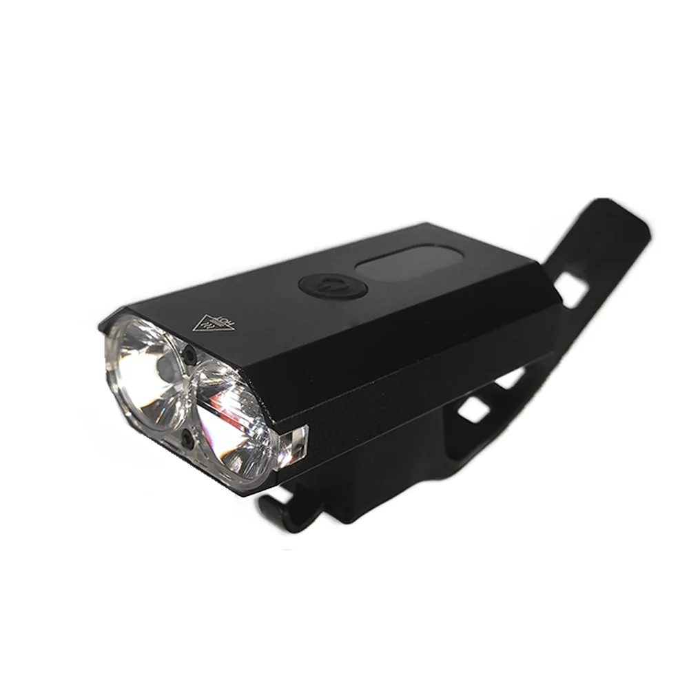 Bike Accessories Bicycle Front Light 400LM Portable USB Rechargeable Led Lamp Aluminum Bicycle Front Light Set