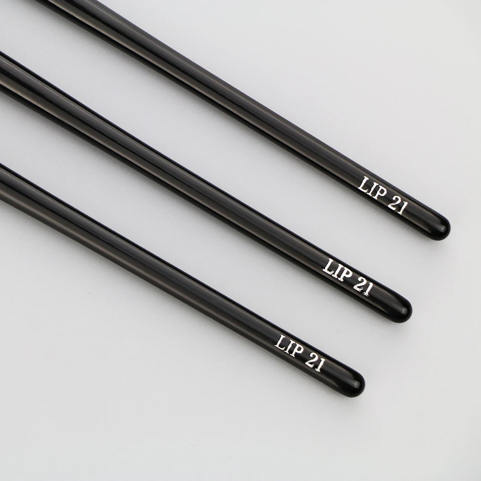 Набор косметических кистей премиум-класса BEILI, коричневые натуральные волосы ласки для макияжа, частная марка, кисти для губ, кисти для макияжа с индивидуальным логотипом