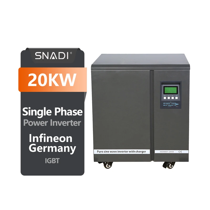20kw Solar inverter factory price single phase  96V 192V to 220V China wholesale pure sine wave solar power Inverter