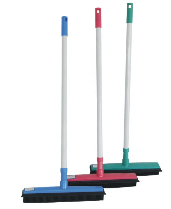 Hot selling floor cleaning stick soft rubber home indoor floor clean broom