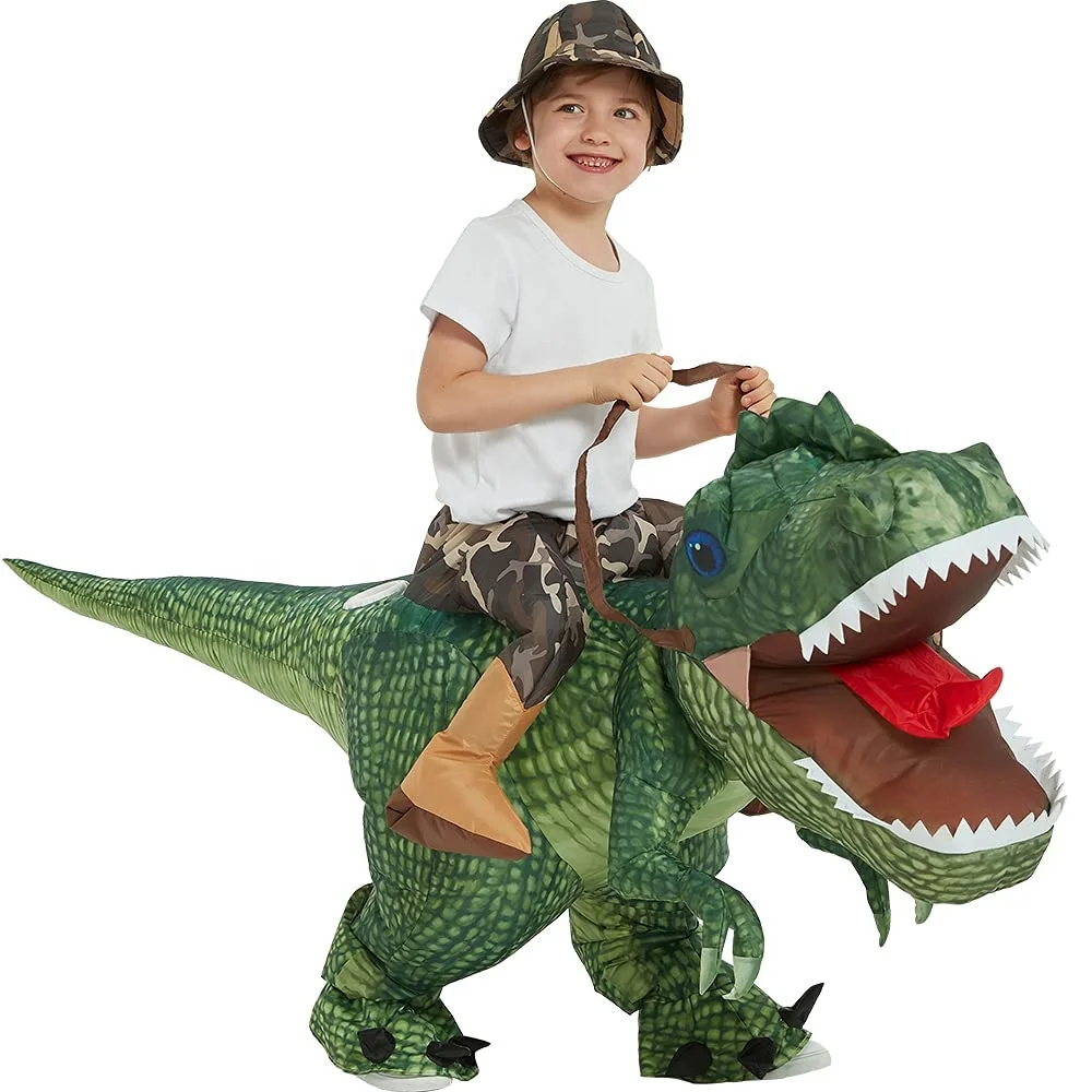 Wonderful Funny Costume Cosplay Inflatable Costume Dinosaur Inflatable Mascot Blow-up Party for Kids Child Custom Size Animal