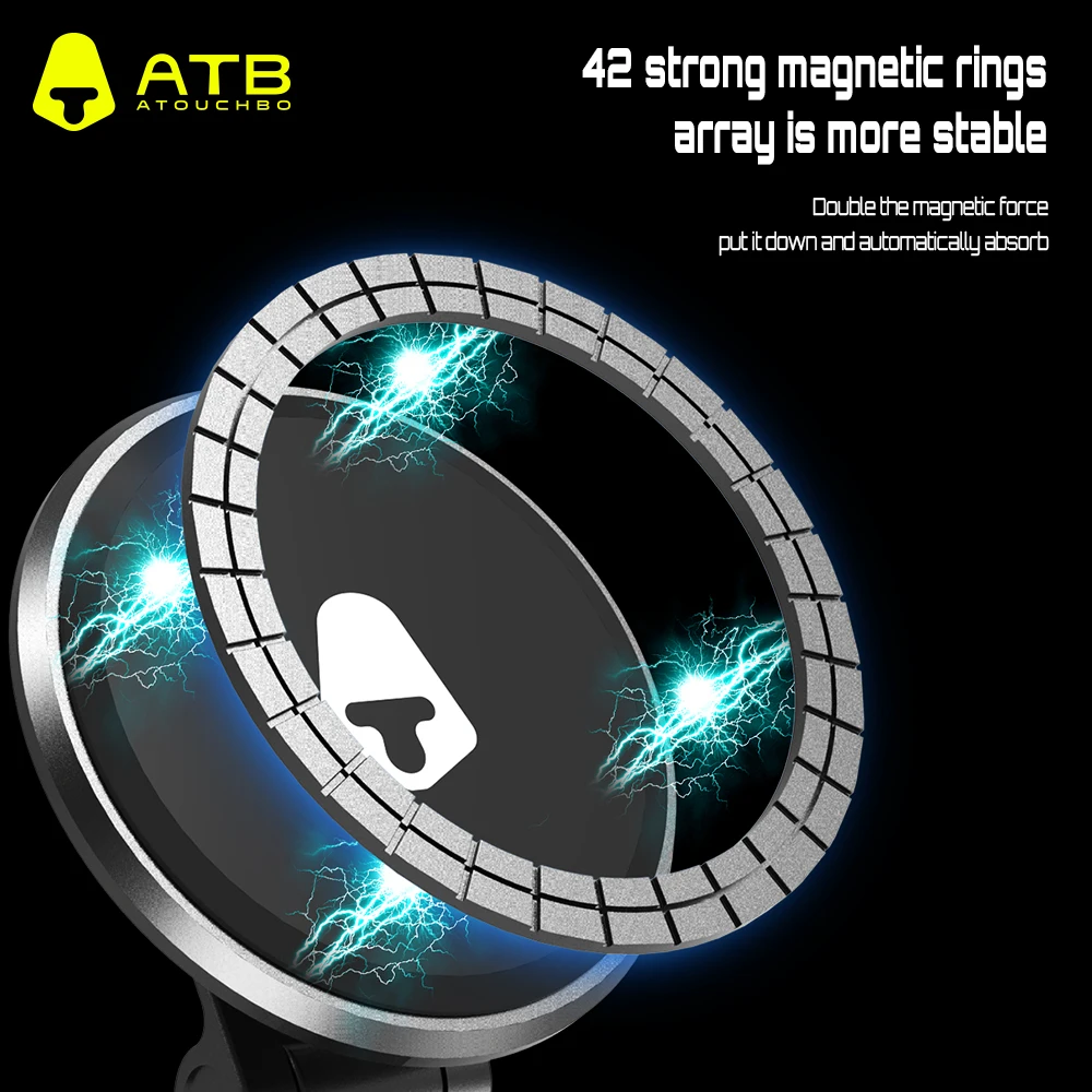 360 Degree Rotation Car Magnetic Phone Mount For Magnet Cell Phone Holder universal For Phone