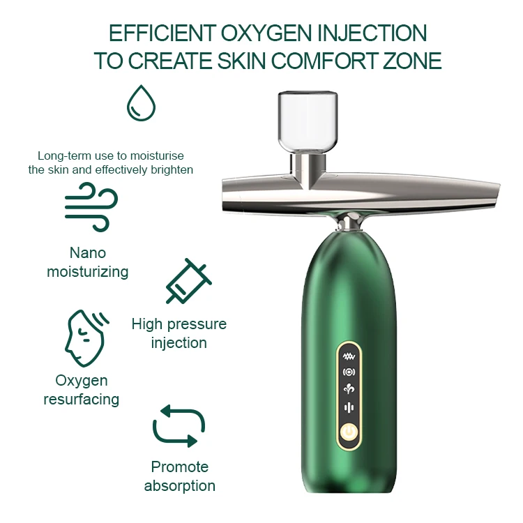 Airbrush Makeup Compressor Nano Mist Sprayer Kit Gun Cordless Portable Oxygen Injector Steamer Facial Hydration Airbrushes