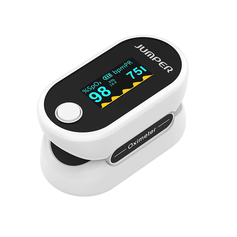 JUMPER SPA11 TFT Screen Spo2 Oxy Blood Oxygen Fingertip Pulse Oximeter Test Handheld Digital Oximetro
