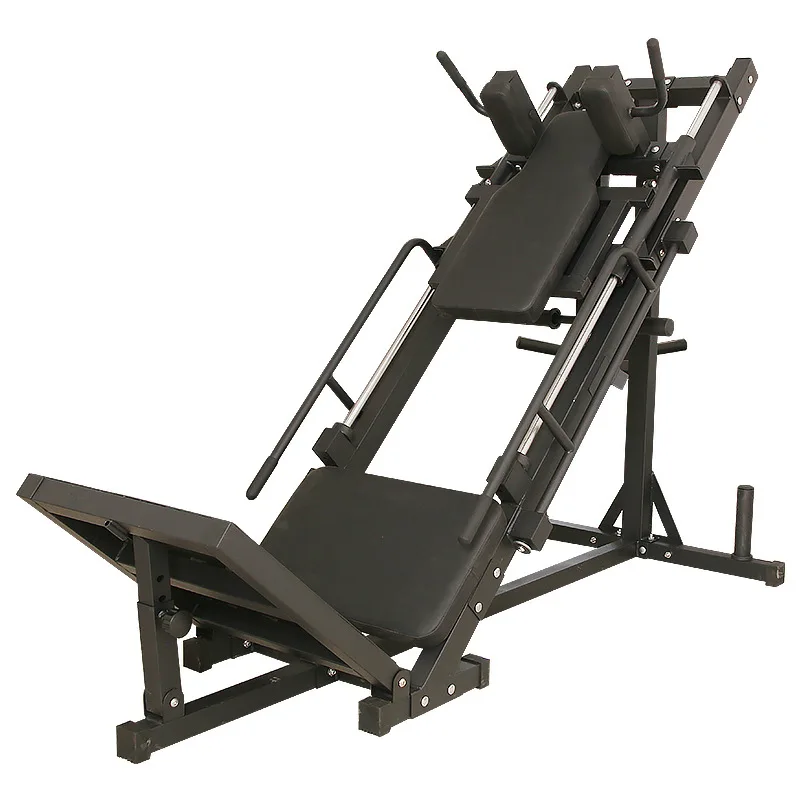 Inverted pedal machine leg strength trainer commercial gym equipment squat 45 degree leg press machine