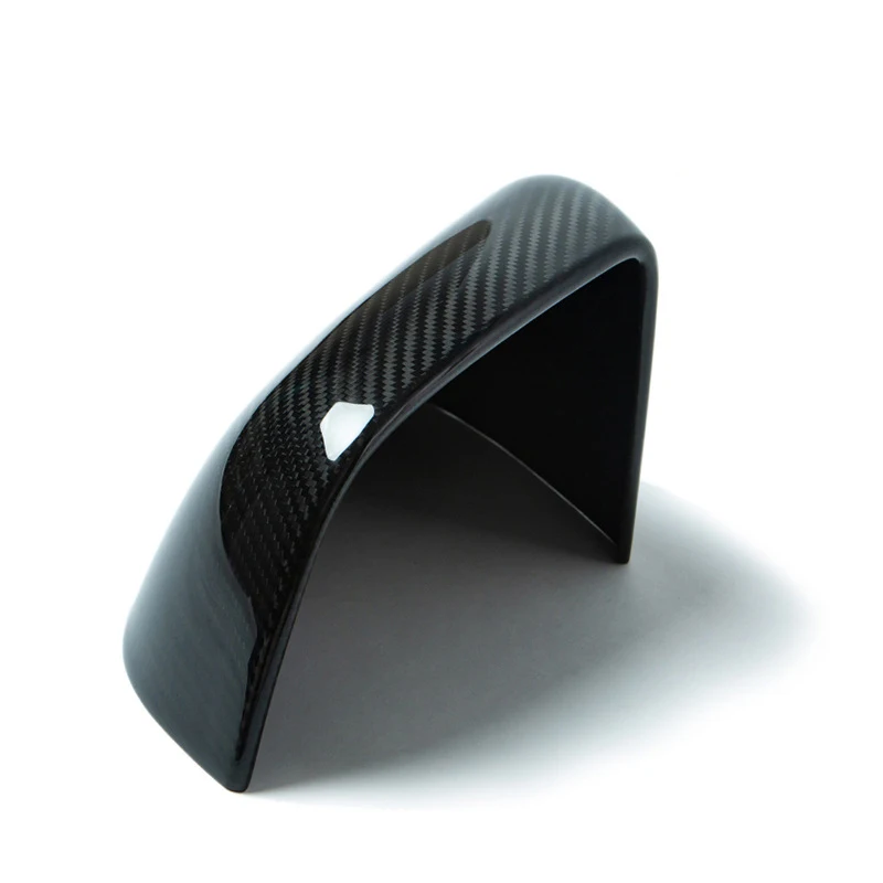 Exterior Accessories Custom Luxurious Car Rearview Real Carbon Fiber lancer Mirror Cover For Tesla Model X Y S 3