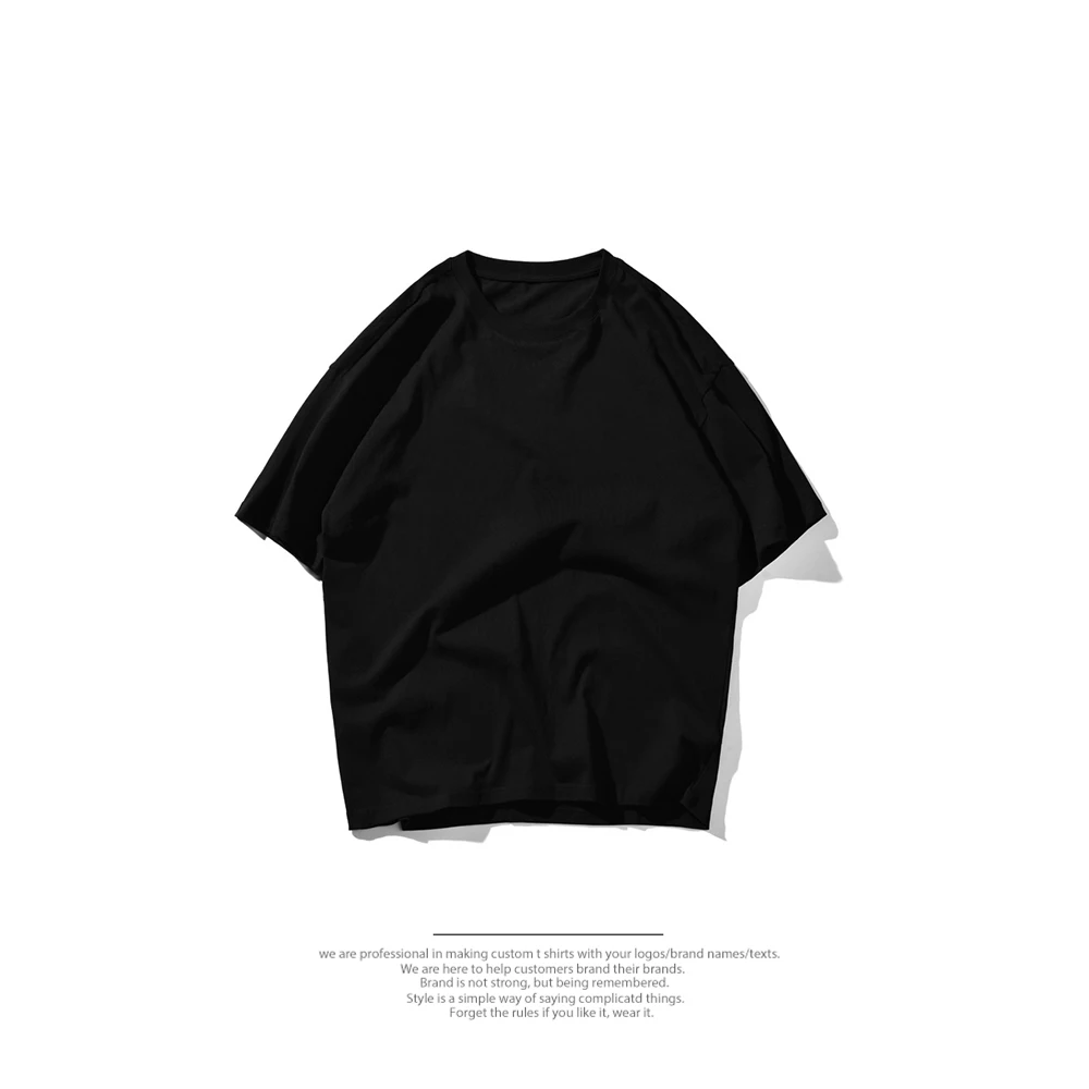 Оптовая продажа футболки на заказ большого размера для унисекс 5XL