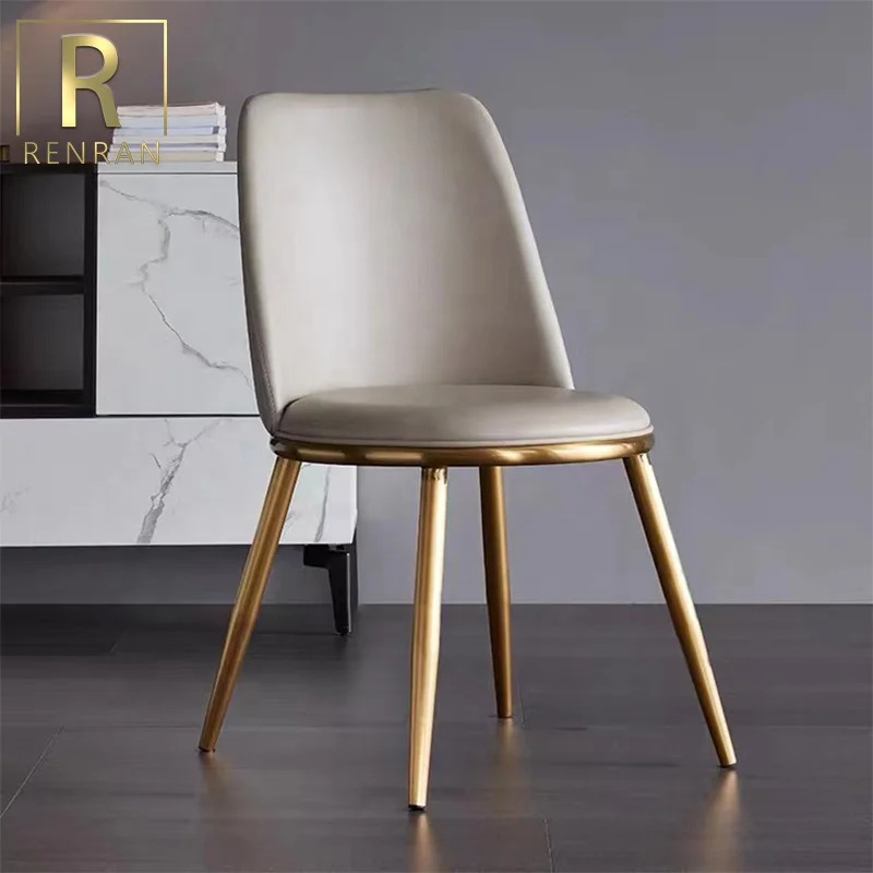 Modern contemporary new design dining room tables furniture sets stainless steel legs round marble stone top dining table