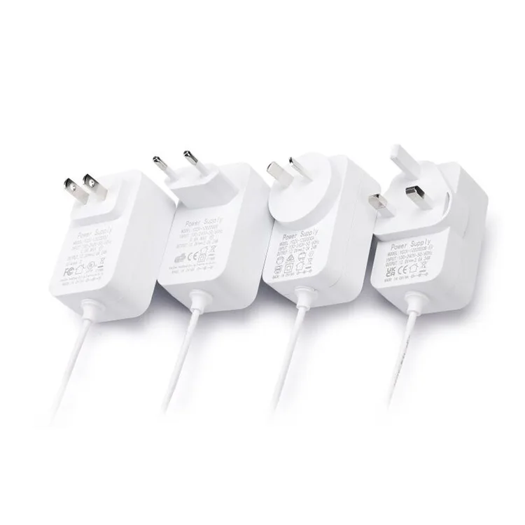 Custom Made Wall Mount Adaptor 24volt 0.2a 0.3a 0.4a 0.7a 0.75a 0.8a 0.9a 12v 1.5a Intertek Power Adapter