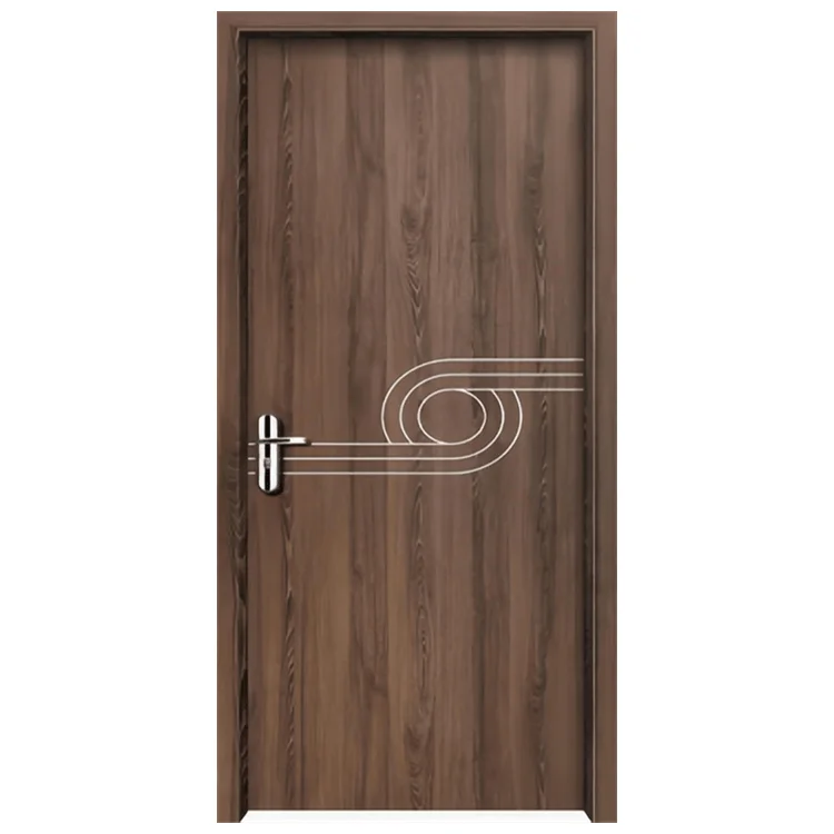 Luxury Design Sliding Interior Fujian Solid Front Red Oak Wood Smart Room Lock Wooden Stacking Doors Door