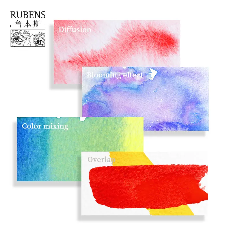 Paul Rubens Professional Water Color 300gsm Painting Paper 32k 20sheets Hand Painted Water Colour Paper