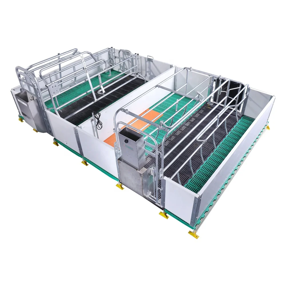 solid steel material penning pig farrowing pen stall cage crate with good price