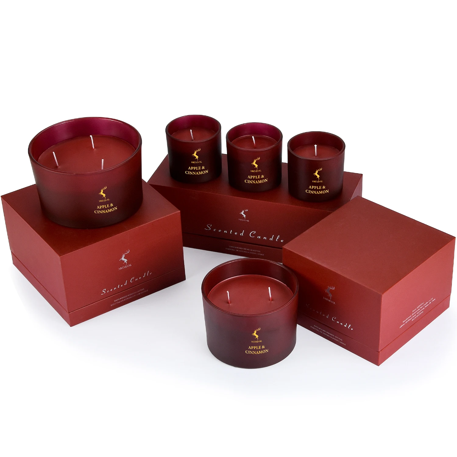 Home Decoration Natural Eco-friendly Aromatherapy Essential Oil Candles With Luxury Gift Box