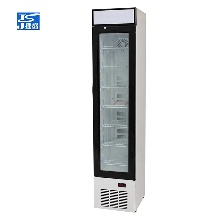 ETL Approved Commercial Door Fridge Glass Display Showcase Equipment Freezer Refrigerator LSD-118L