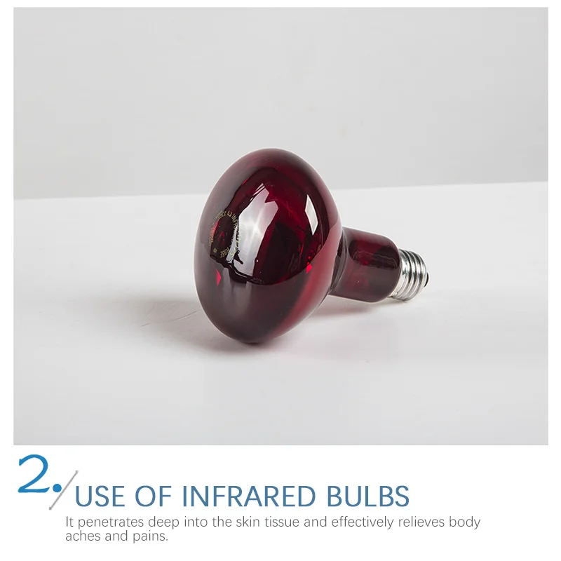 Iron long lamp arm folding infrared therapy table lamp supports OEMODM factory direct sales the best price