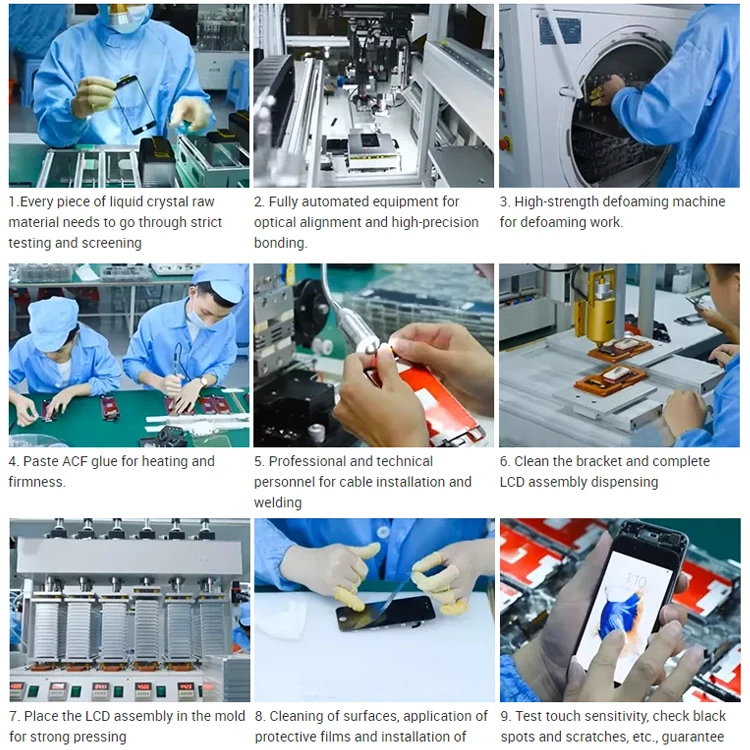 Mobile Lcd screen display for samsung galaxy s8 s9 s10plus s10e s10 lite s 20 21 s20 plus s20+ s21 fe s22ultra s22 ultra 5g s23