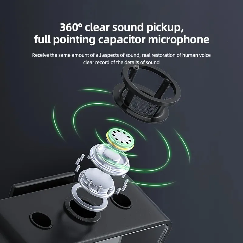 Новейший микрофон K63 1 Drag 2 Lavalier Microphone в портативный мини Беспроводной Микрофон записывающий для телефона