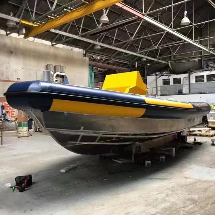 3-10m rigid inflatable boat in aluminium hull rib boat for sale