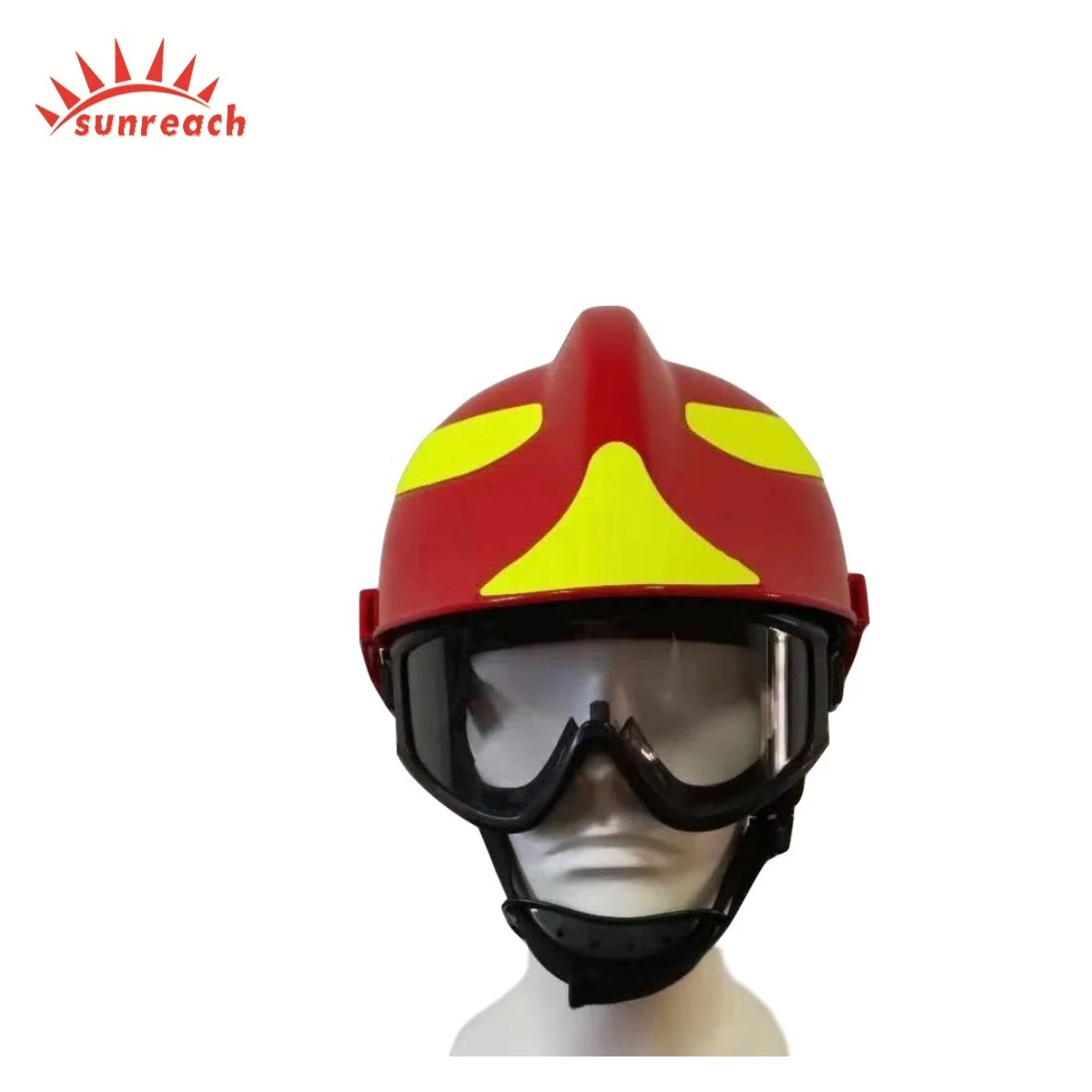 CE approval Flame Retardant heat resistant msa f2 fire helmet with nomex fabric cappa