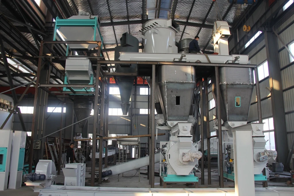 Сертифицированная CE стабильная емкость Высококачественная леска для древесных гранул