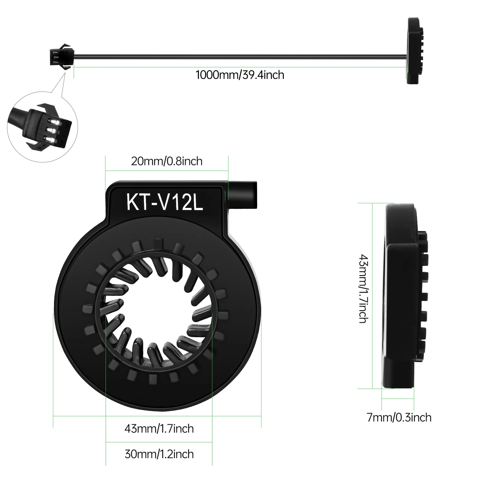 Electric Bicycle Rear Wheel 26/27.5Inch E-Bike Conversion Kit 48V 2000W Ebike Thumb Throttle Hub Bicycle Conversion Motor Kit