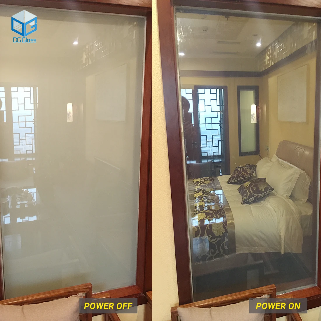 Smart Pdlc Film  Self Adhesive Switchable For Glass Window For Shower Door