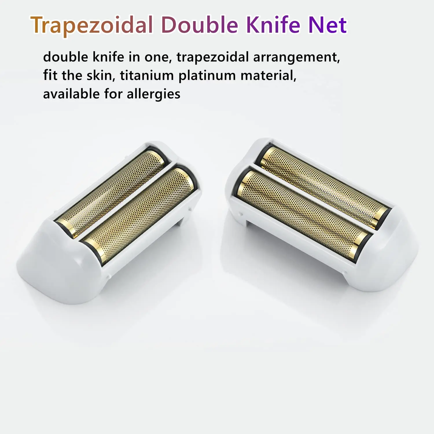 Original Factory Manufacturing ProFoil Replacement Shaver Head Gold Foil Used for Andis 17150/17155/17200 Shaver USB for RV