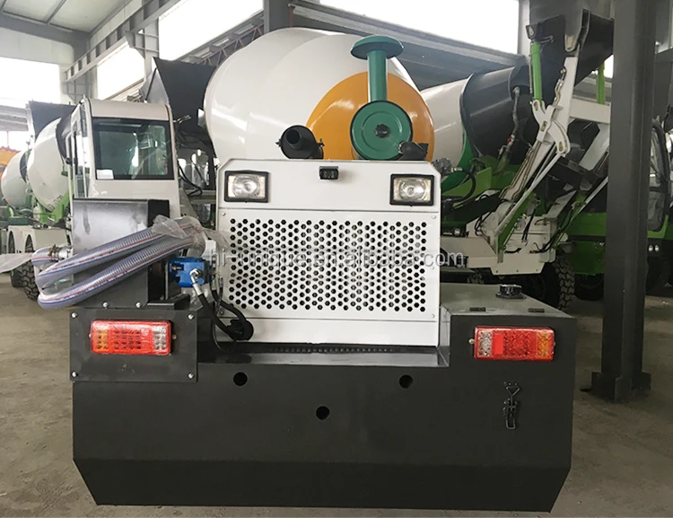 Good Price Self loading Concrete Mixer Truck With Cement Bucket And Weighing System