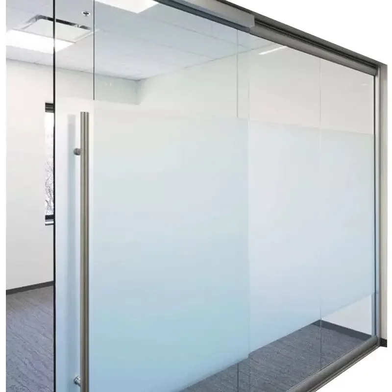 Hot selling 1.22x50M Self Adhesive Frosted window glass film frosted glass sticker