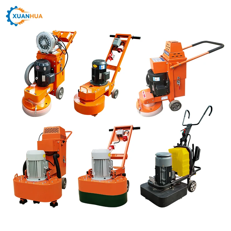 heavy duty concrete floor surface grinder electric gasoline diamond concrete floor polisher sander cement grinder