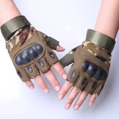 Acome Outdoor Tactical Gloves Outdoor Camping Hiking Travelling Gloves Soft Gloves