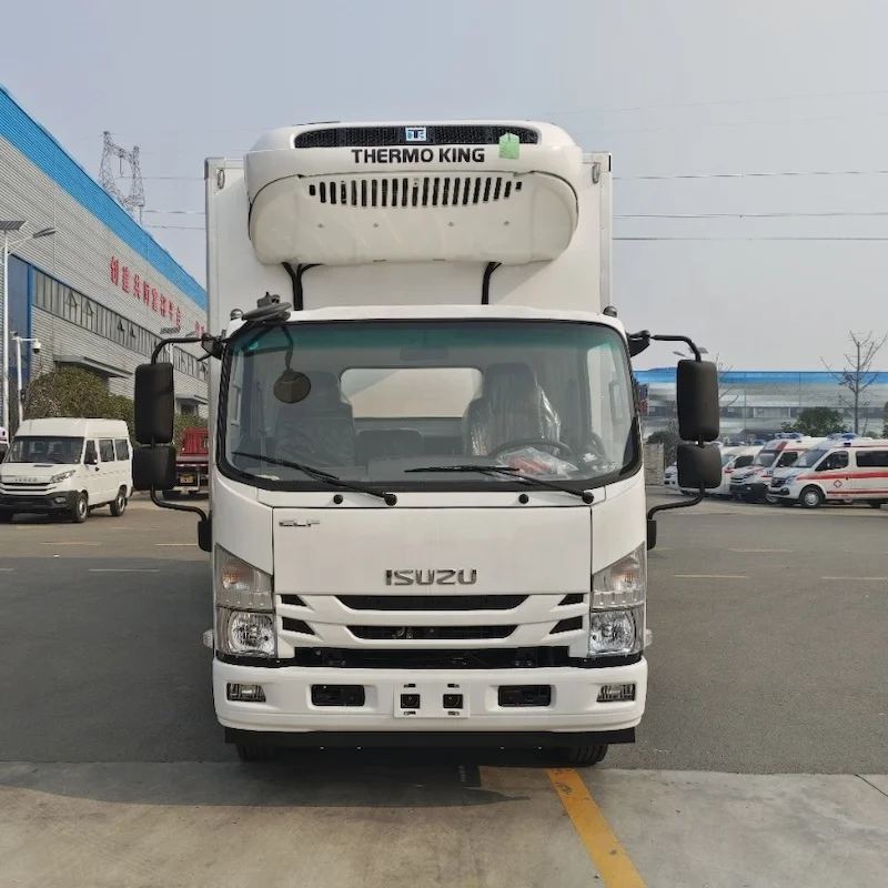 4x2 new japanese freezer van truck for yogurt egg ice cream delivery