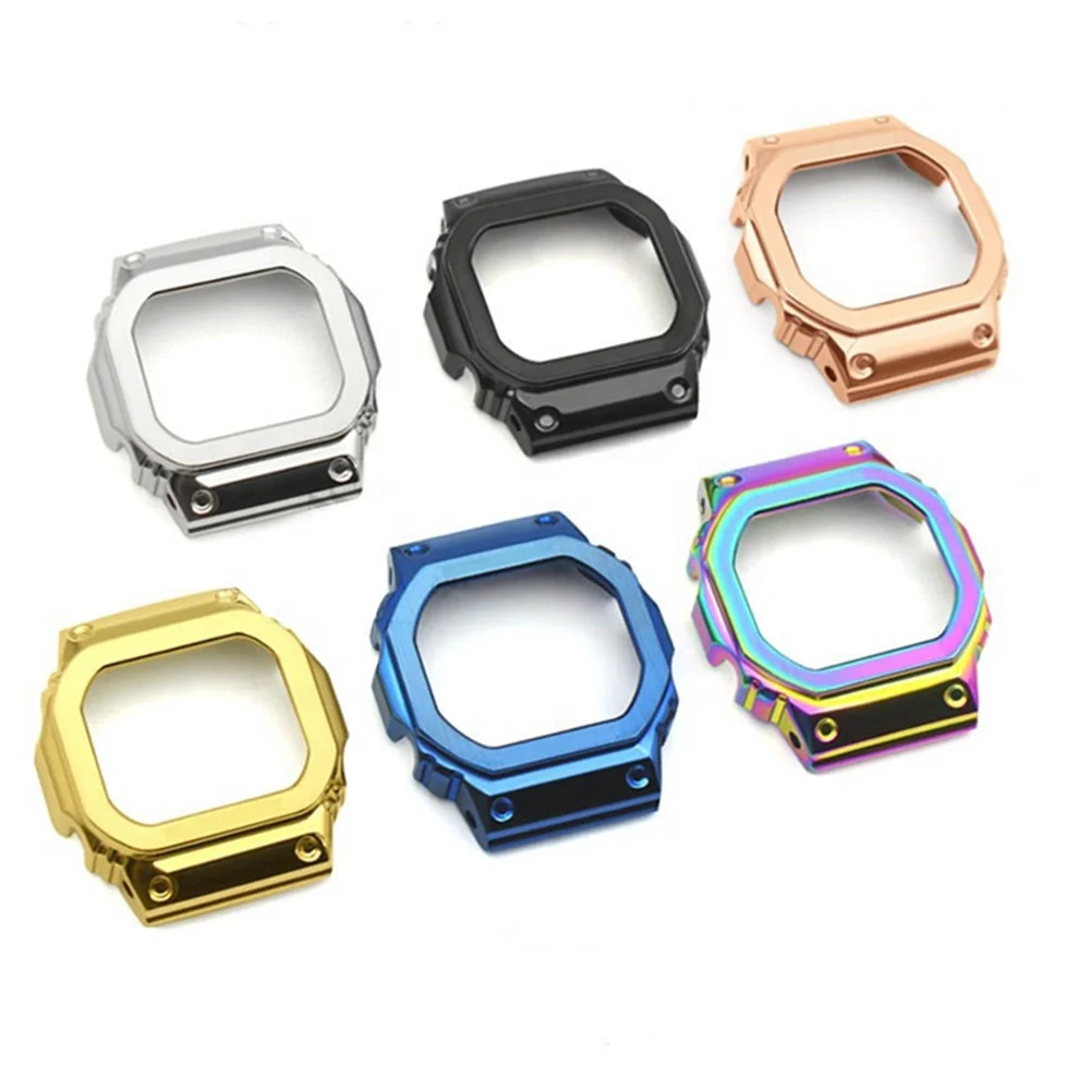 LAIHE Pulseira de Aco Metal Case Stainless Steel Watch Strap for Men