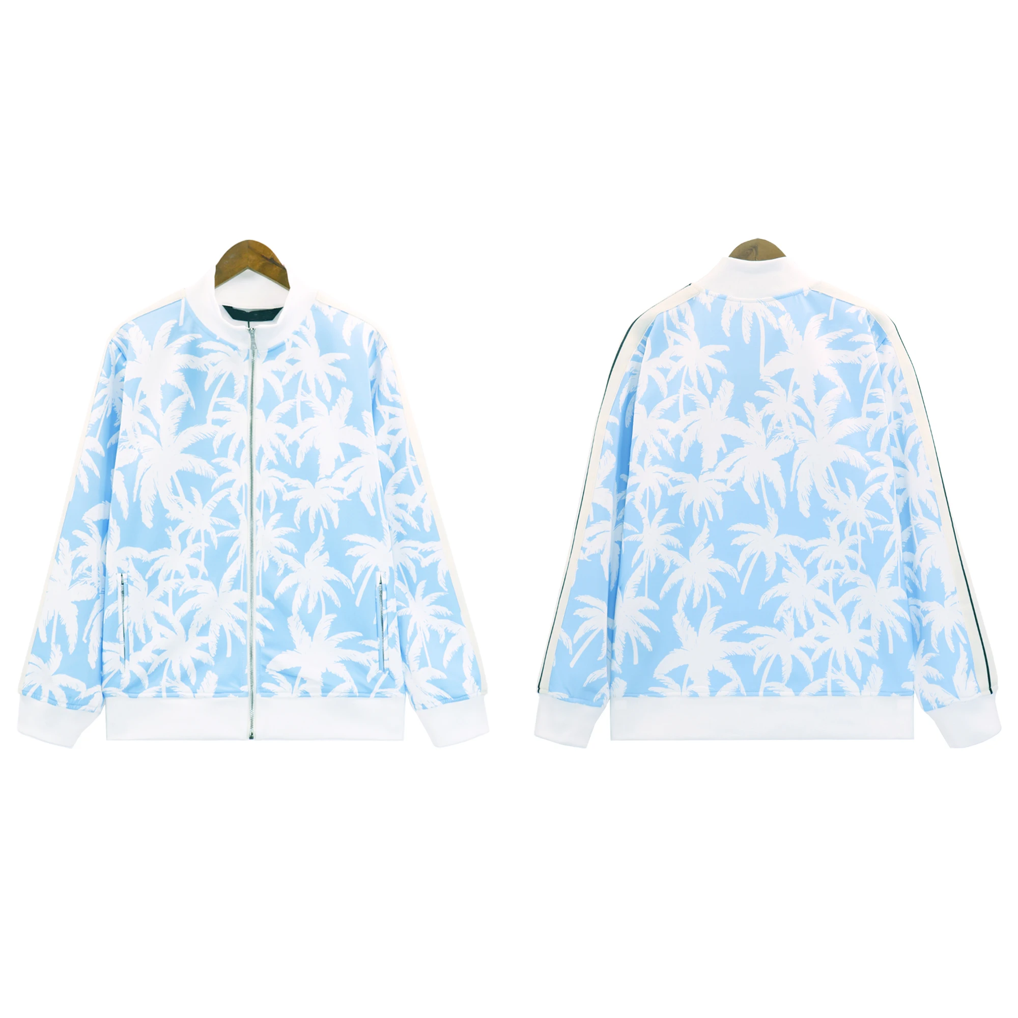 mens designers clothing Two Piece Set Tracksuits Full Zip Up Hoodie And Jogger Set palm tracksuit